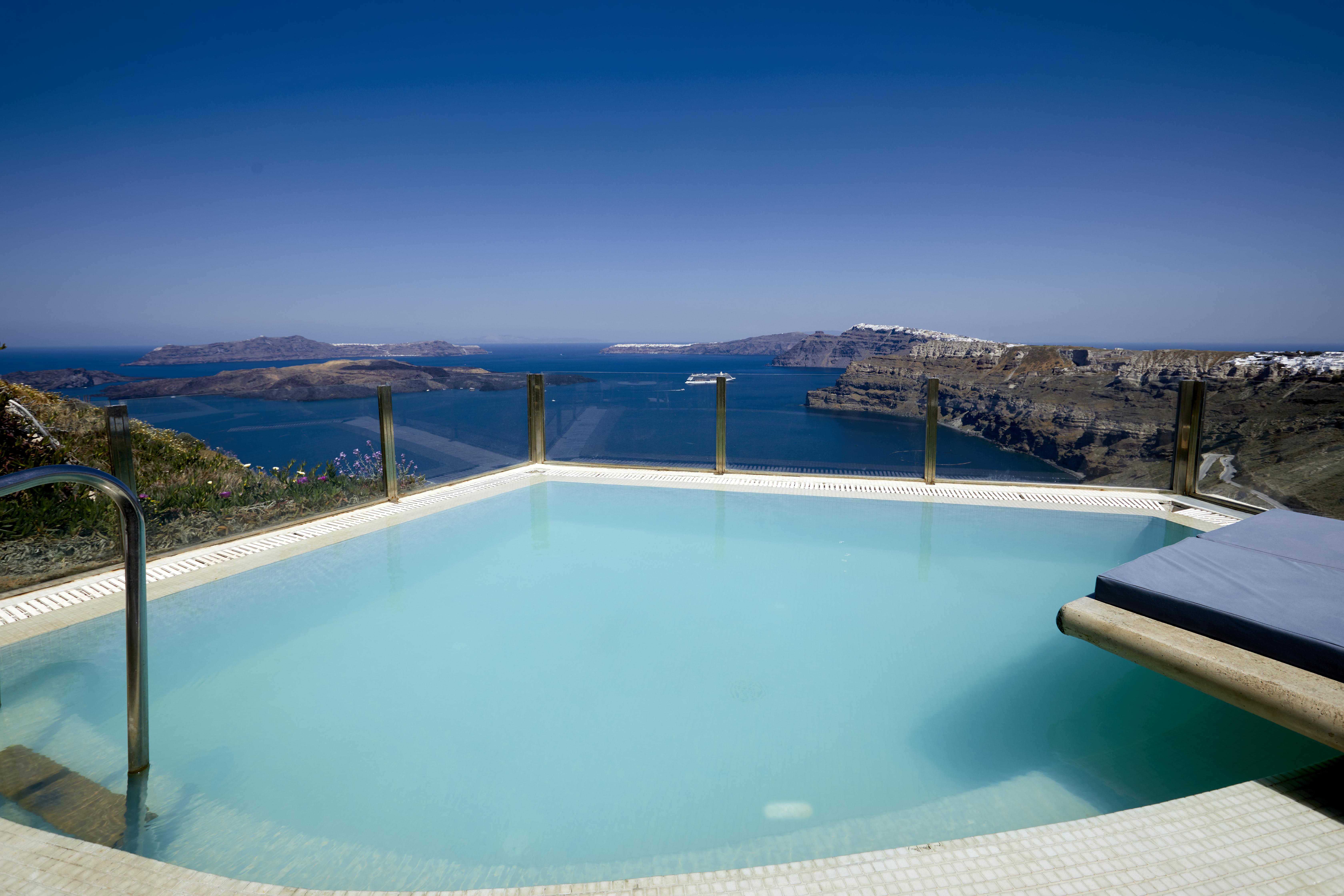 Suites Of The Gods Cave Spa Hotel Megalochori  Eksteriør billede