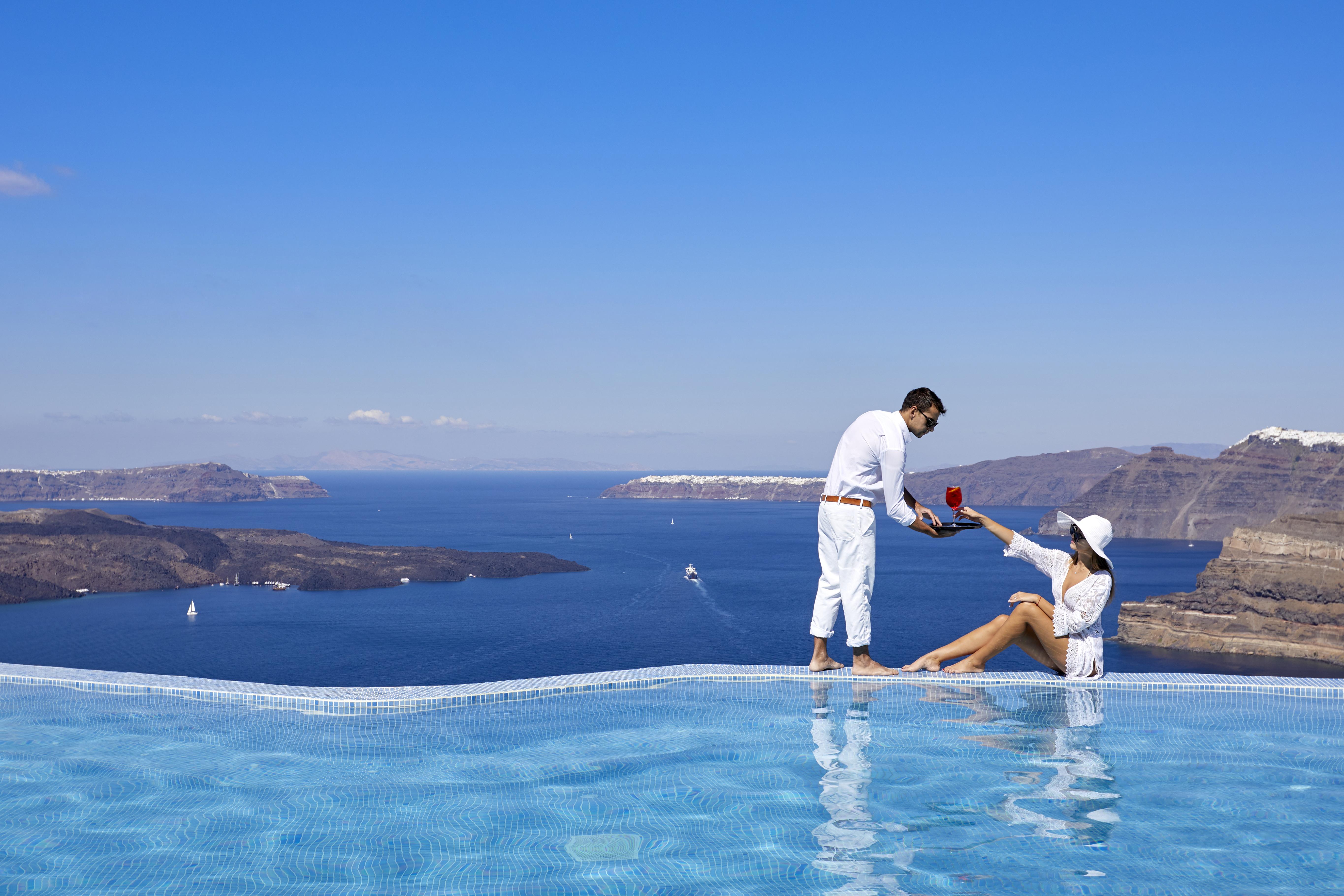 Suites Of The Gods Cave Spa Hotel Megalochori  Eksteriør billede